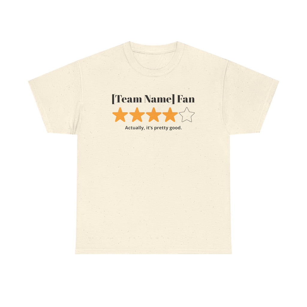 Custom Team Name/Rating T shirt