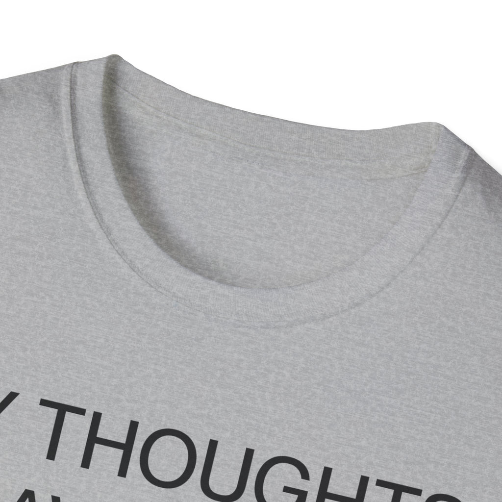 Customizable Thoughts Replaced By Lyrics T-Shirt