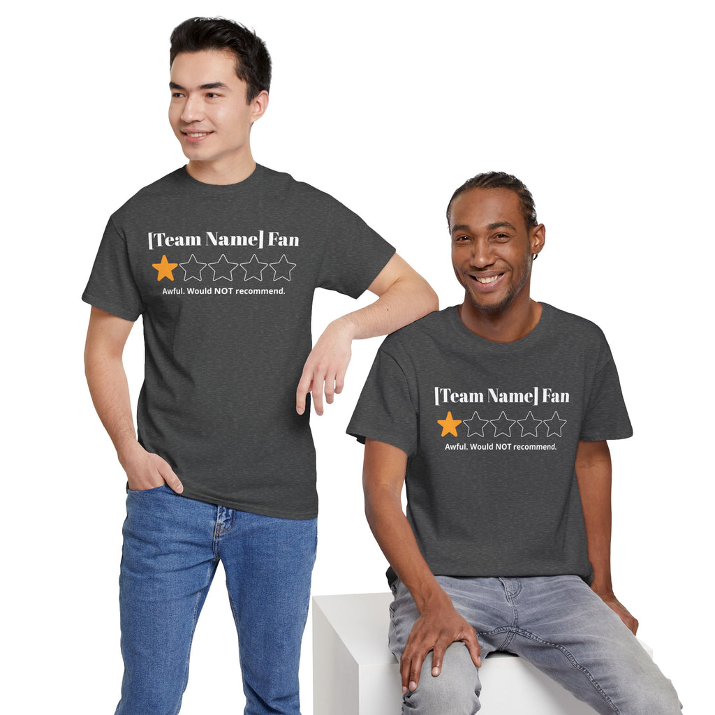 Custom Team Name/Rating T shirt