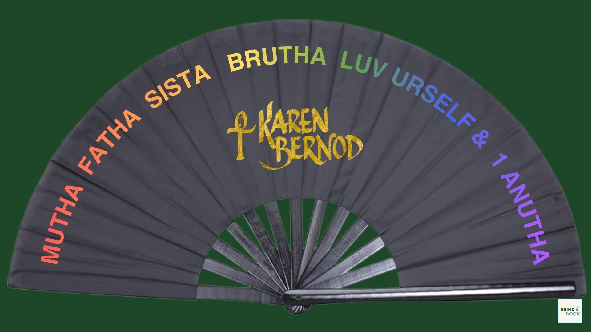 1 ANUTHA Rainbow Pride Fan