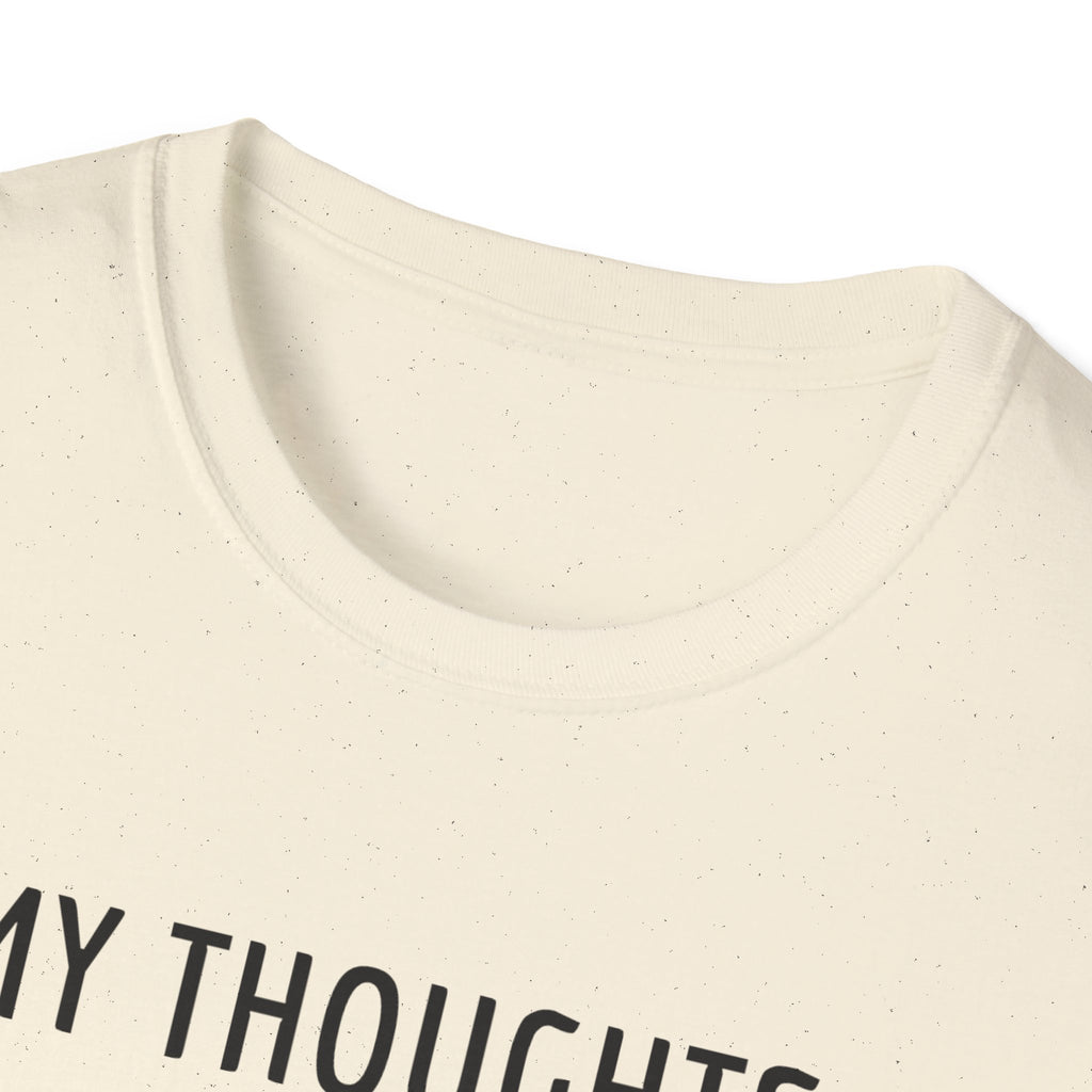 Customizable Thoughts Replaced By Lyrics T-Shirt