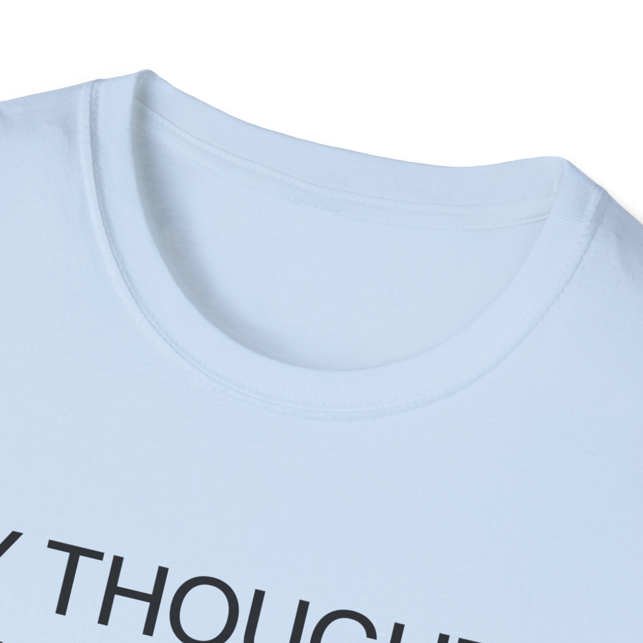 Customizable Thoughts Replaced By Lyrics T-Shirt