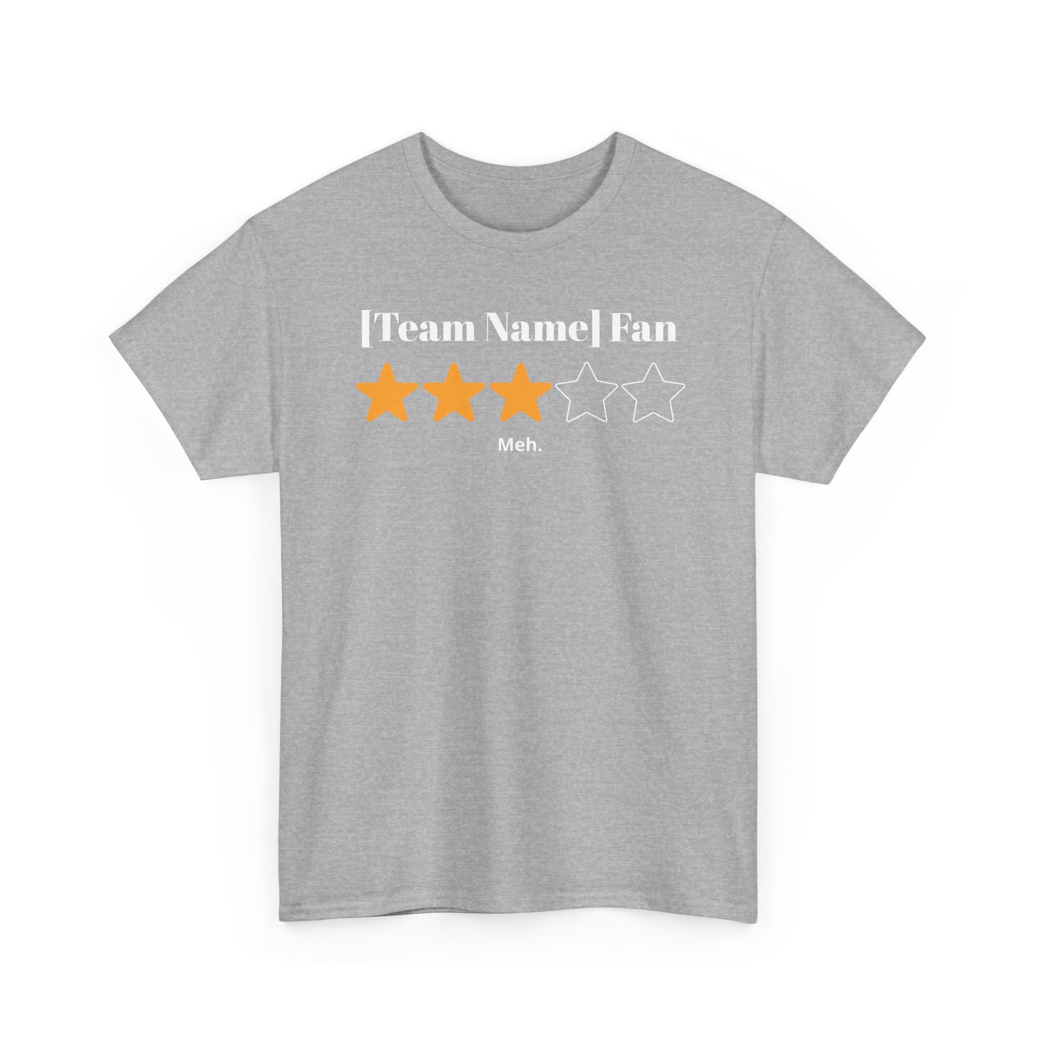 Custom Team Name/Rating T shirt