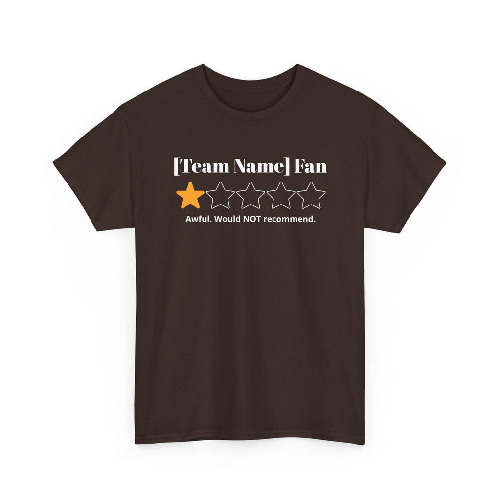 Custom Team Name/Rating T shirt