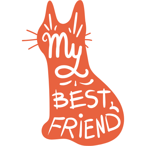 My Best Friend Dog or Cat Sticker
