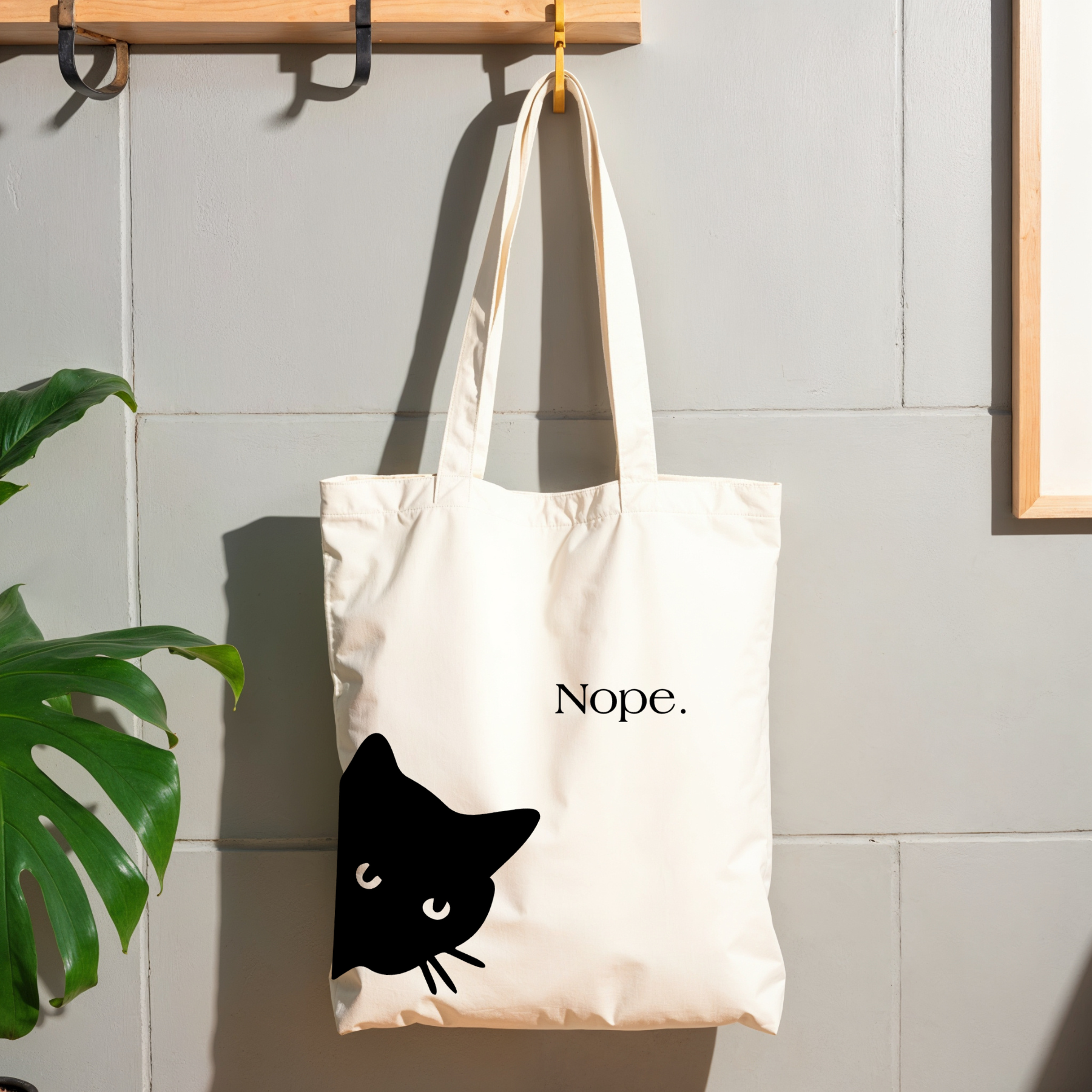 Nope Cat Tote